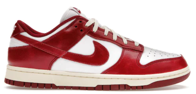 Dunk Low PRM Vintage Team Red