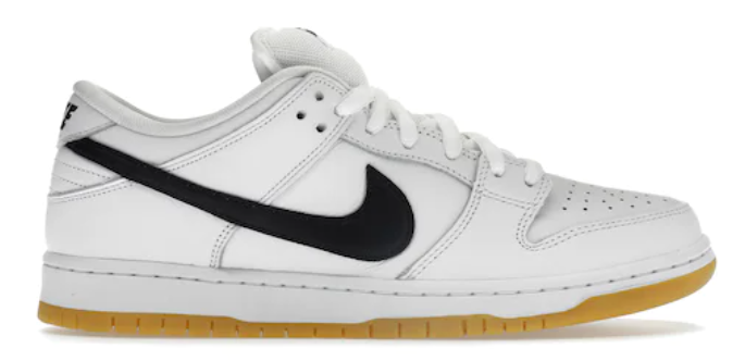 SB Dunk Low Pro White Gum